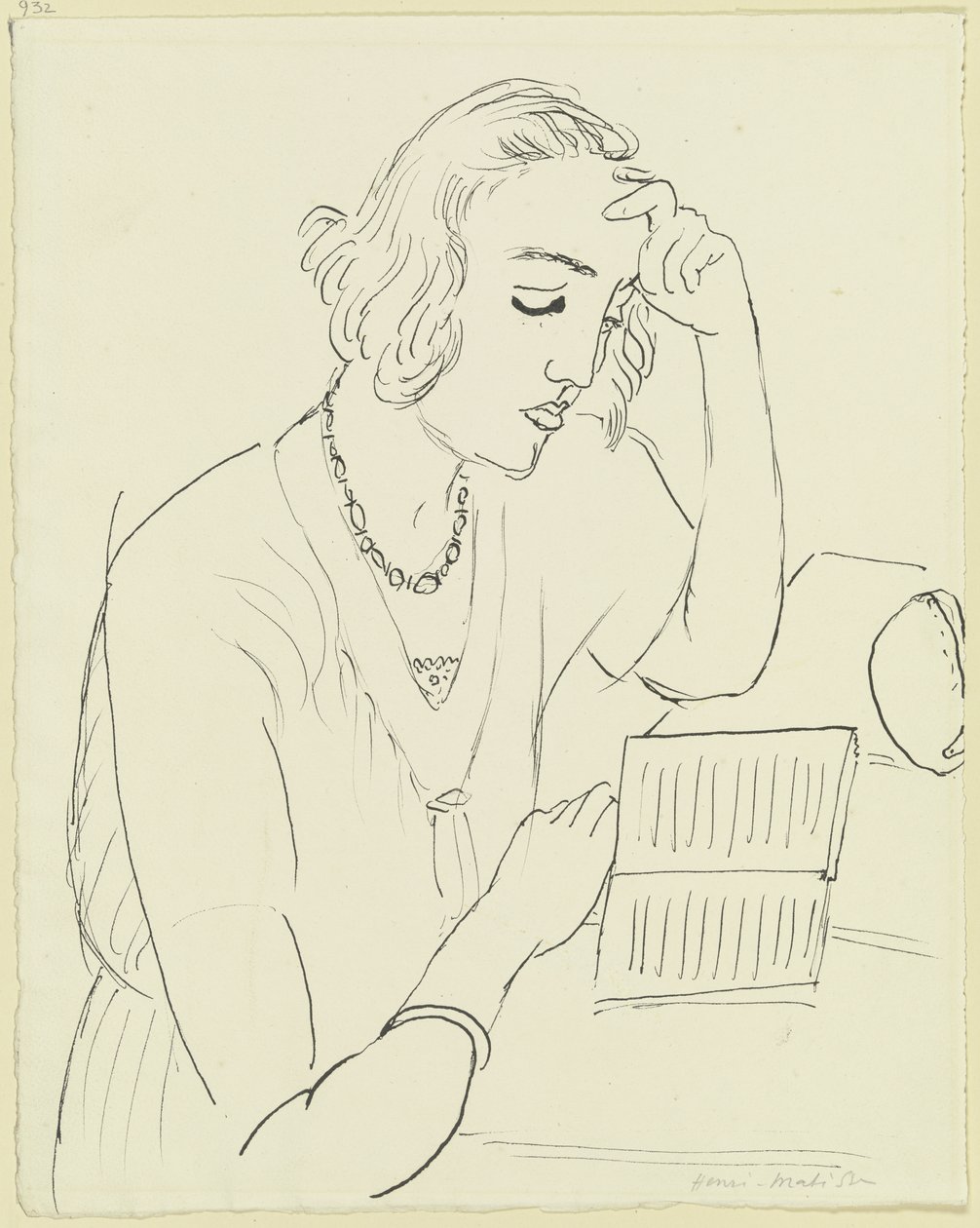 Lesende Frau von Henri Matisse