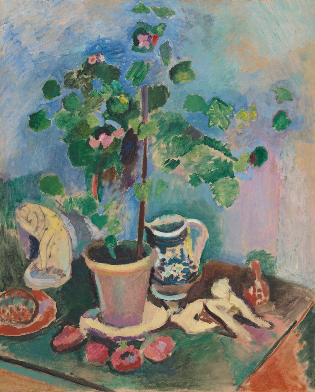 Stillleben mit Geranie von Henri Matisse