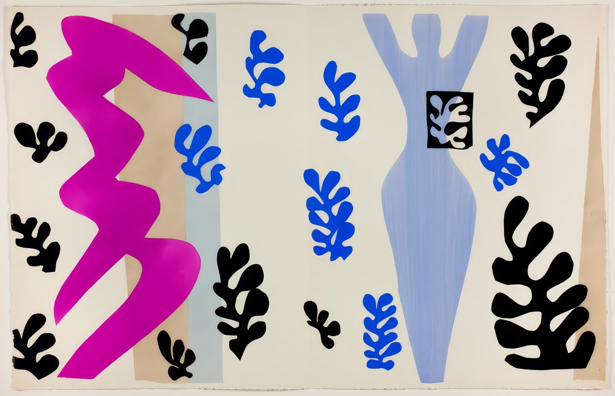 Der Messerwerfer, aus Jazz von Henri Matisse