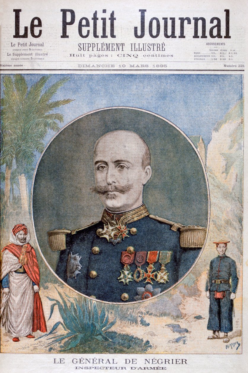 General de Négrier, Generalinspekteur der französischen Armee, 1895 von Henri Meyer