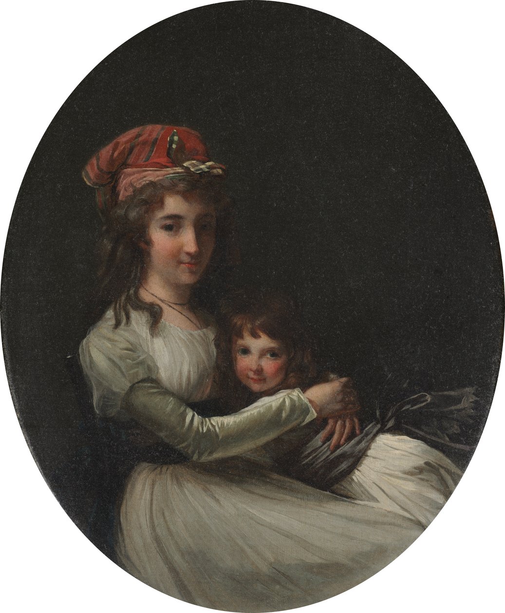 Porträt einer Mutter und Tochter, ca. 1794-95 von Henri Pierre Danloux