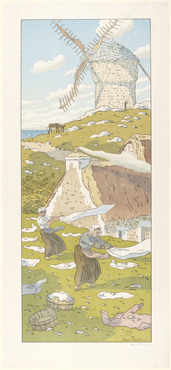 Le Vent von Henri Rivière