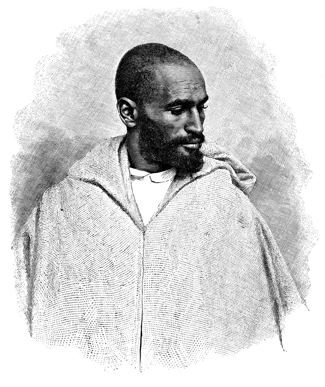 Ein arabischer Mann aus Tanger, Marokko, 1895 von Henri Thiriat