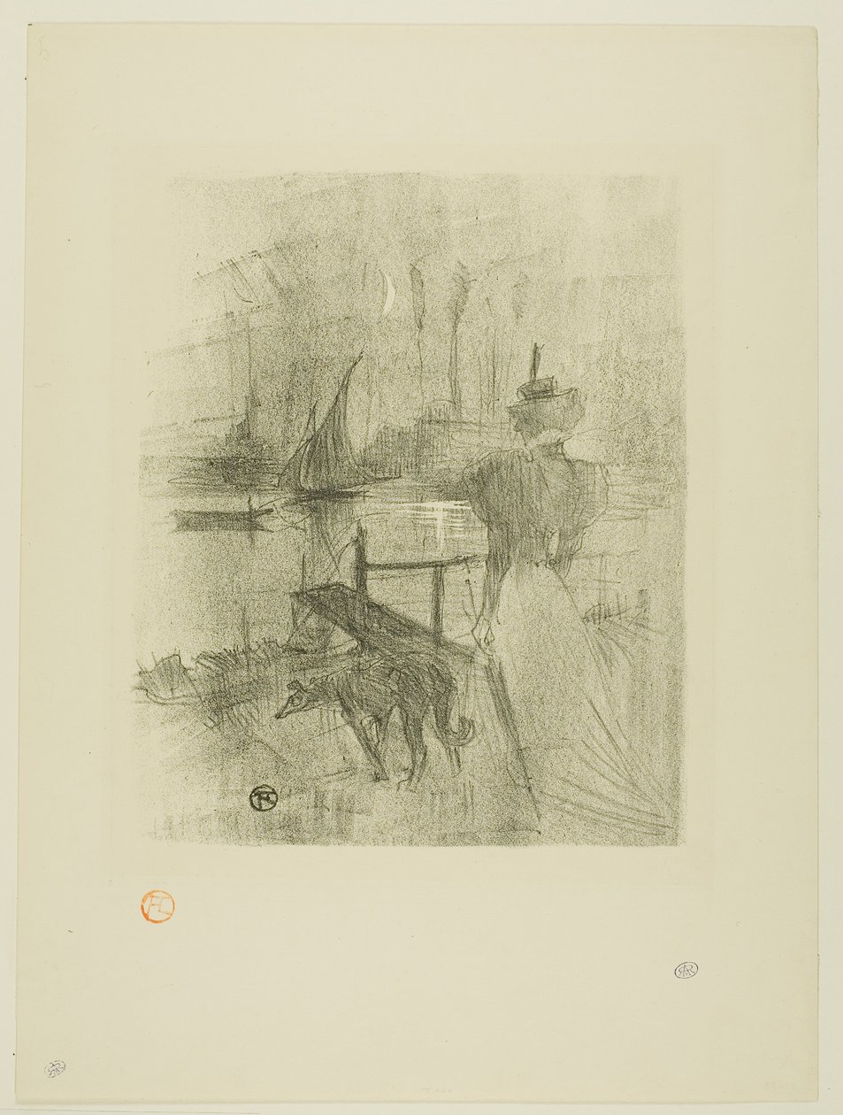 Adieu von Henri de Toulouse-Lautrec