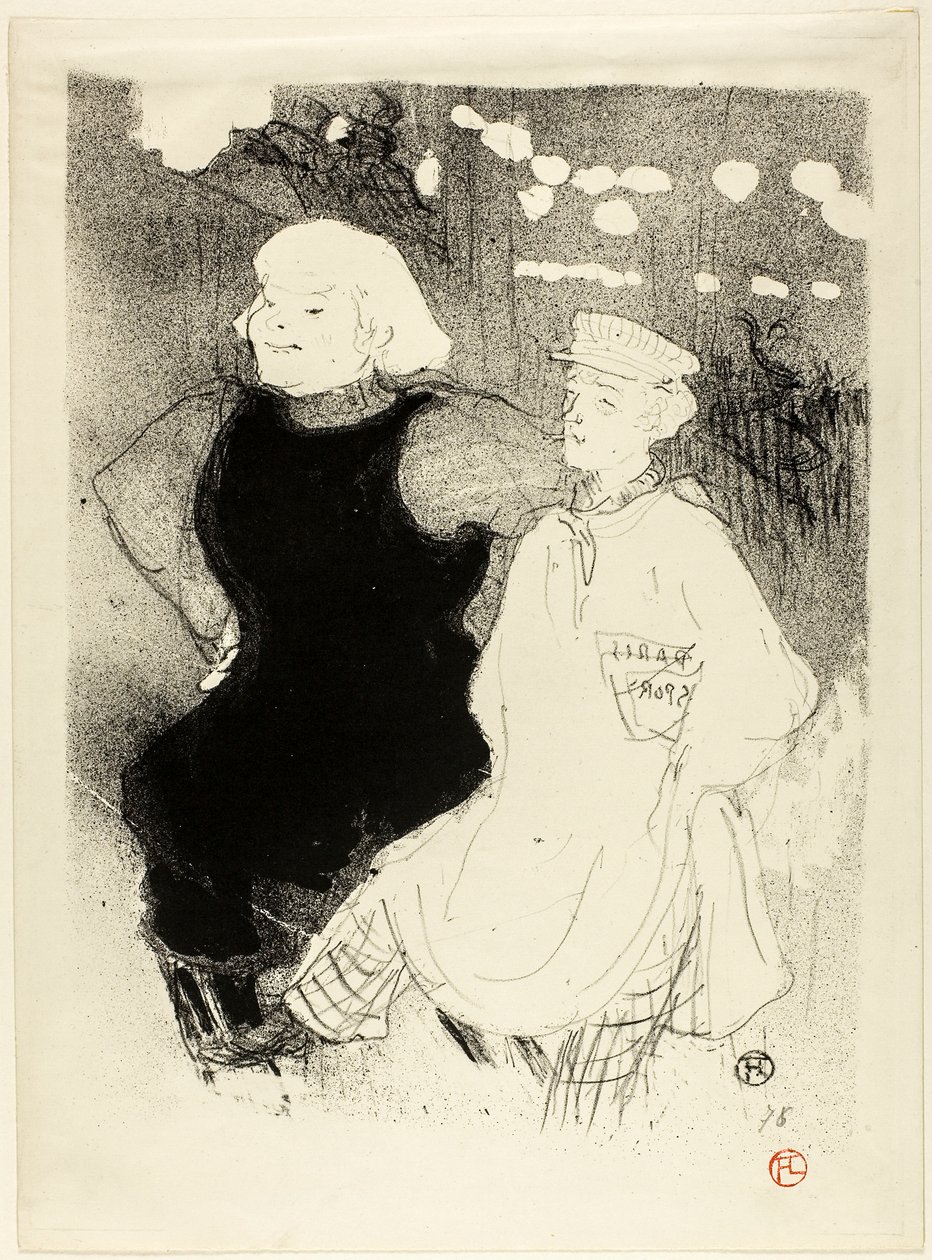 Im Moulin Rouge: die französisch-russische Allianz von Henri de Toulouse-Lautrec
