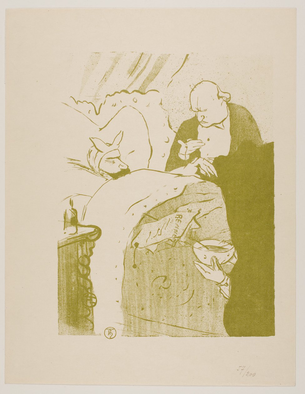 Carnot ist krank! von Henri de Toulouse-Lautrec