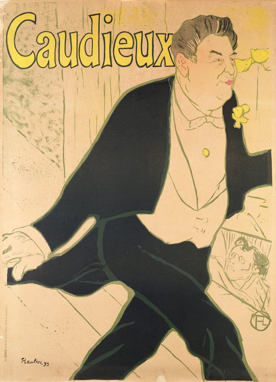 Caudieux von Henri de Toulouse Lautrec