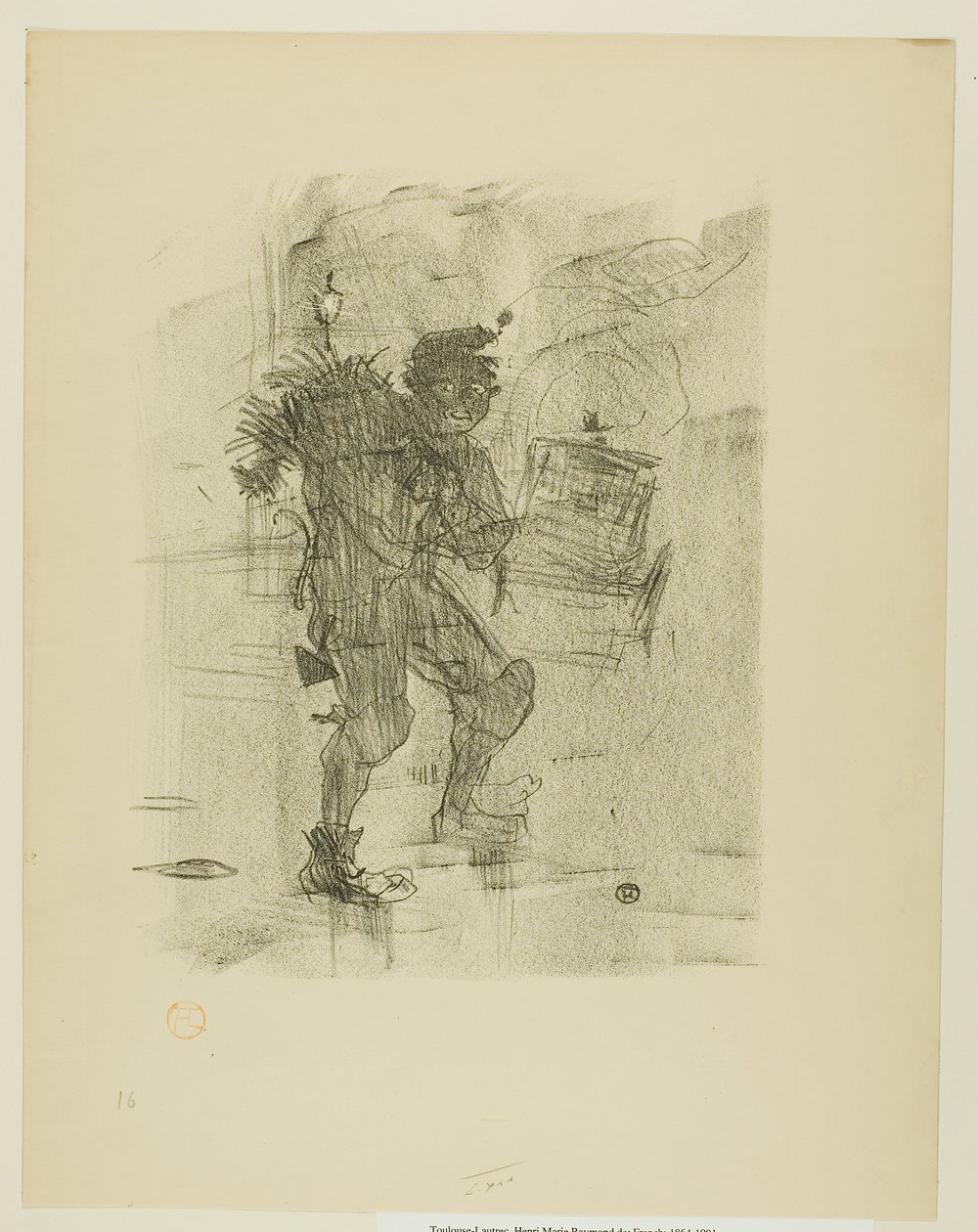Weihnachtsballade, aus Mélodies de Désiré Dihau von Henri de Toulouse-Lautrec