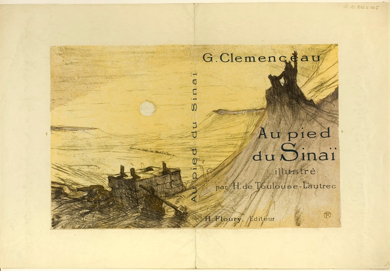 Cover für Au pied du Sinaï von Henri de Toulouse-Lautrec