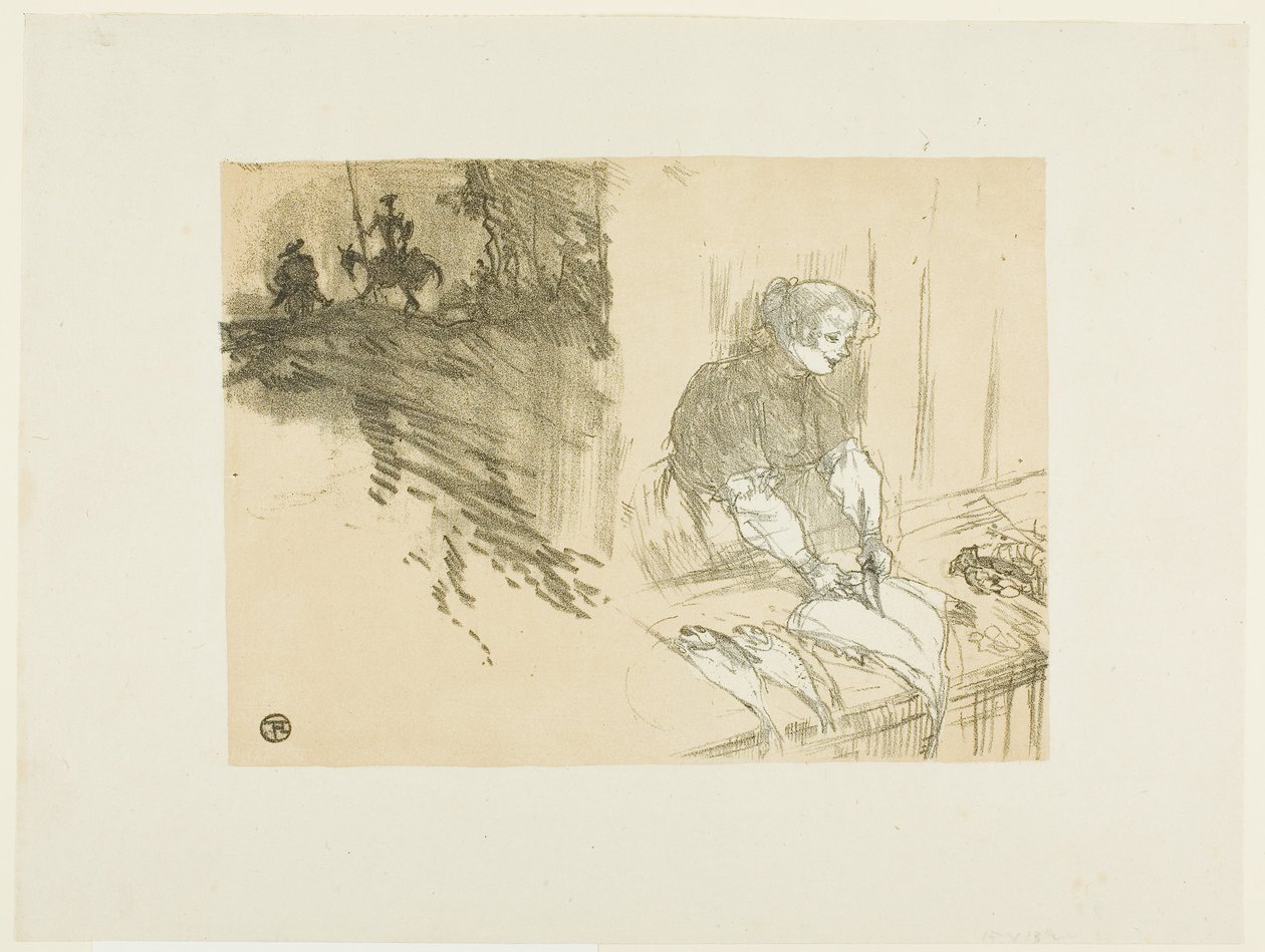 Umschlag für Les Courtes Joies von Henri de Toulouse-Lautrec