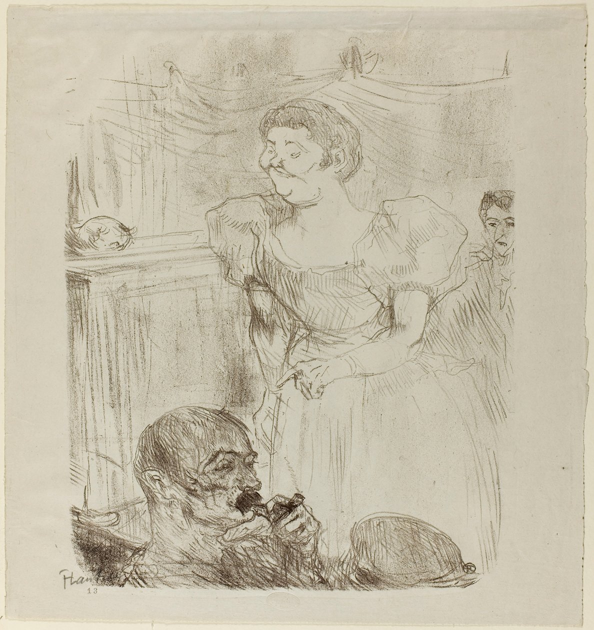 Di ti Fellow, englischer Sänger in einem Café-Konzert von Henri de Toulouse-Lautrec