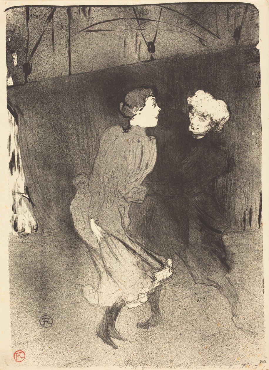 Generalprobe in den Folies-Bergère von Henri de Toulouse-Lautrec