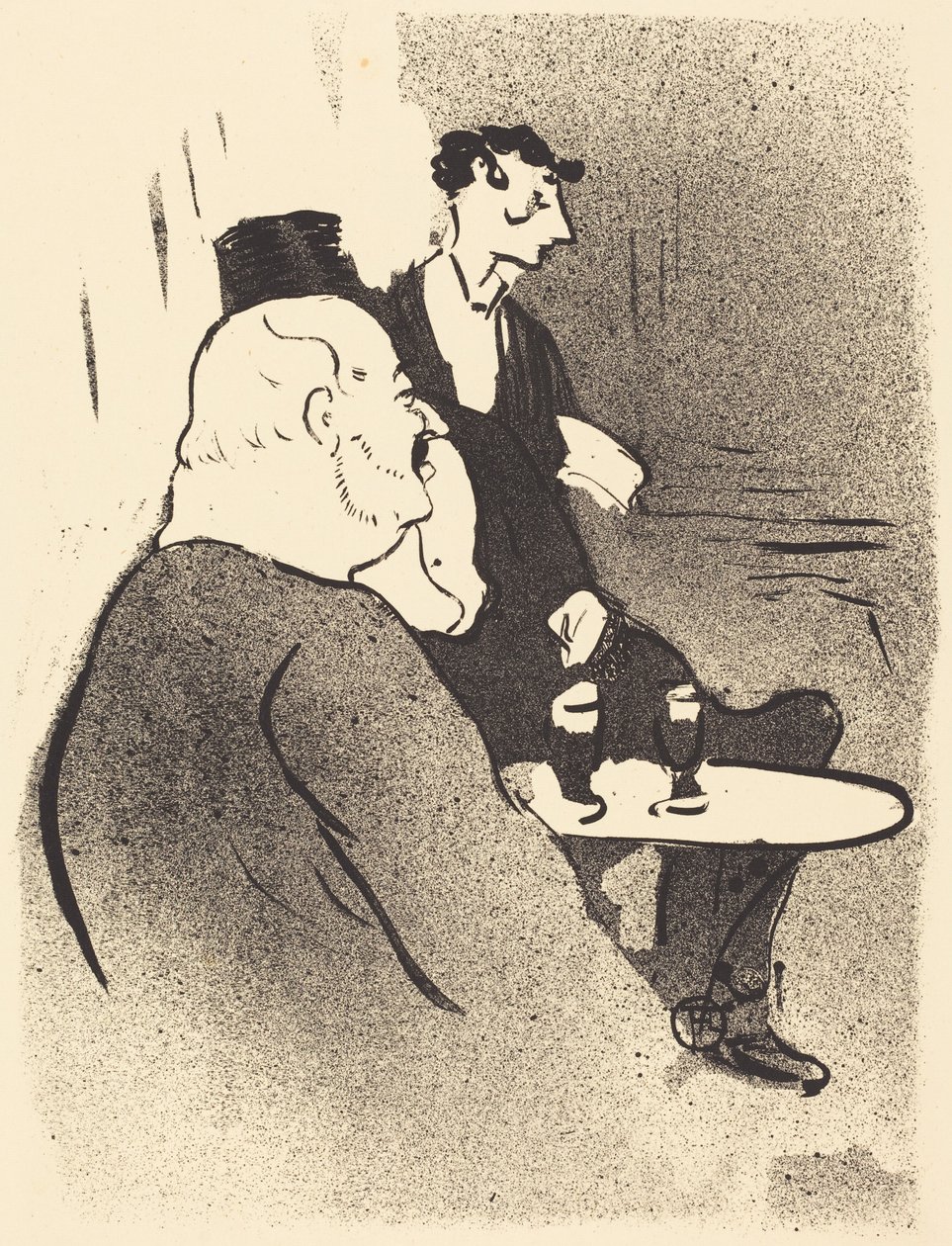 Ducarre bei den Ambassadeurs von Henri de Toulouse-Lautrec