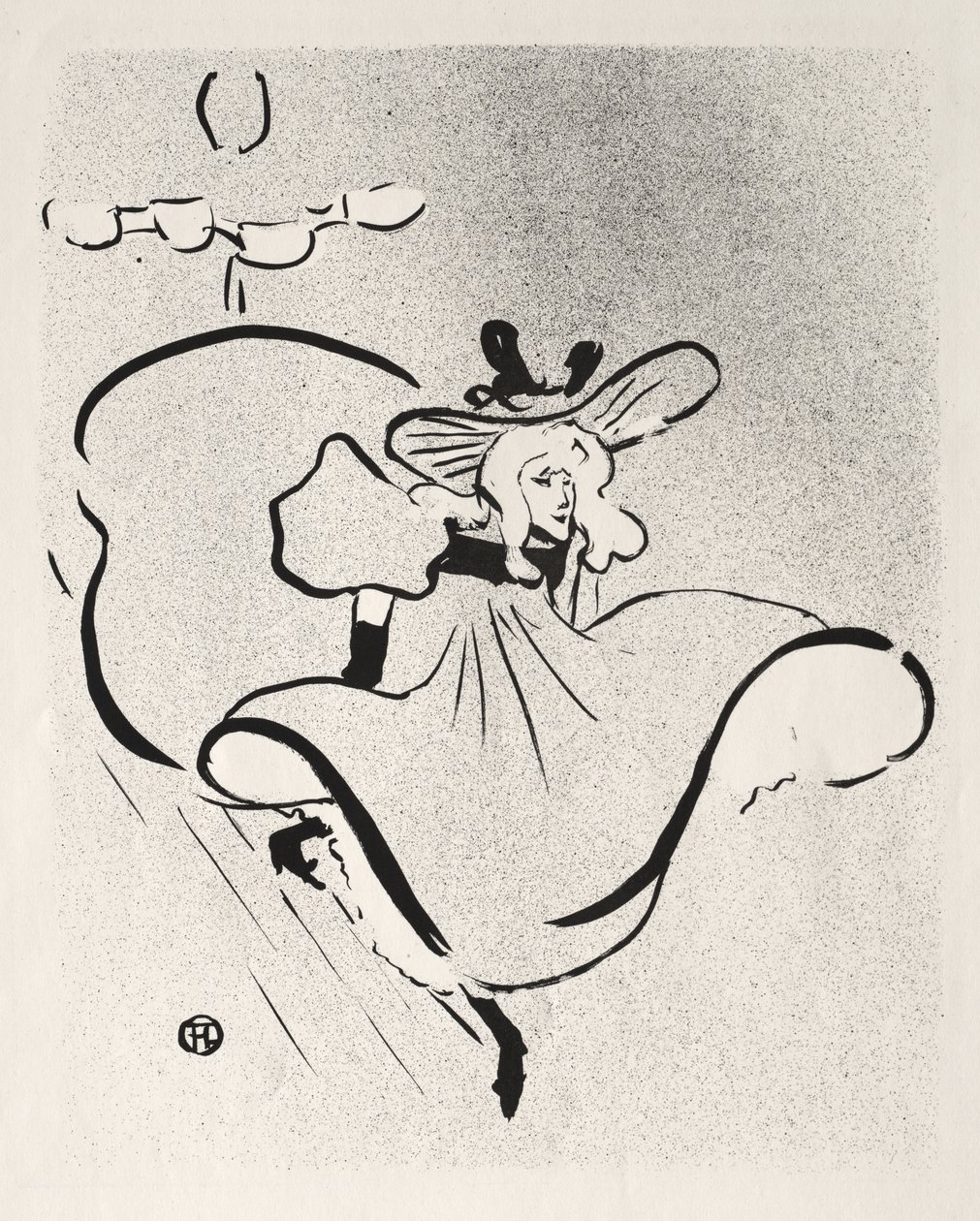 Jane Avril von Henri de Toulouse-Lautrec