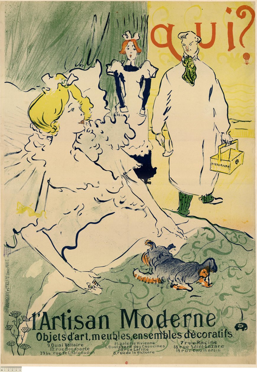 Der moderne Handwerker von Henri de Toulouse-Lautrec