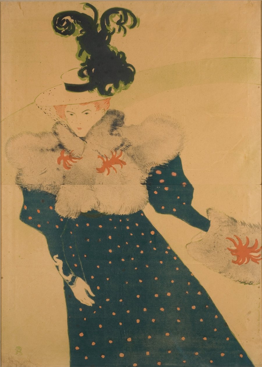 Die weiße Revue von Henri de Toulouse-Lautrec