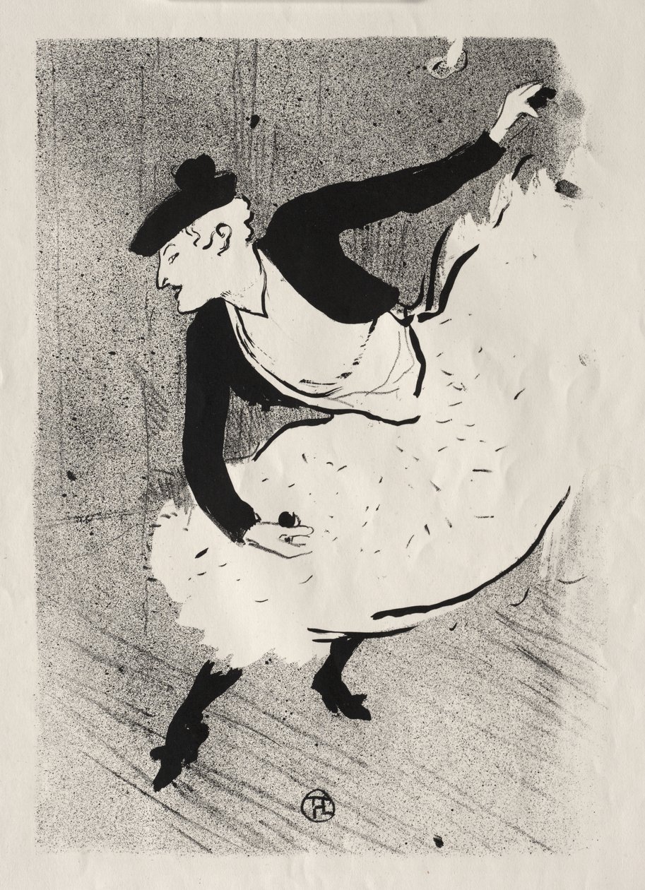 Das Café-Konzert: Edmée Lescot von Henri de Toulouse-Lautrec