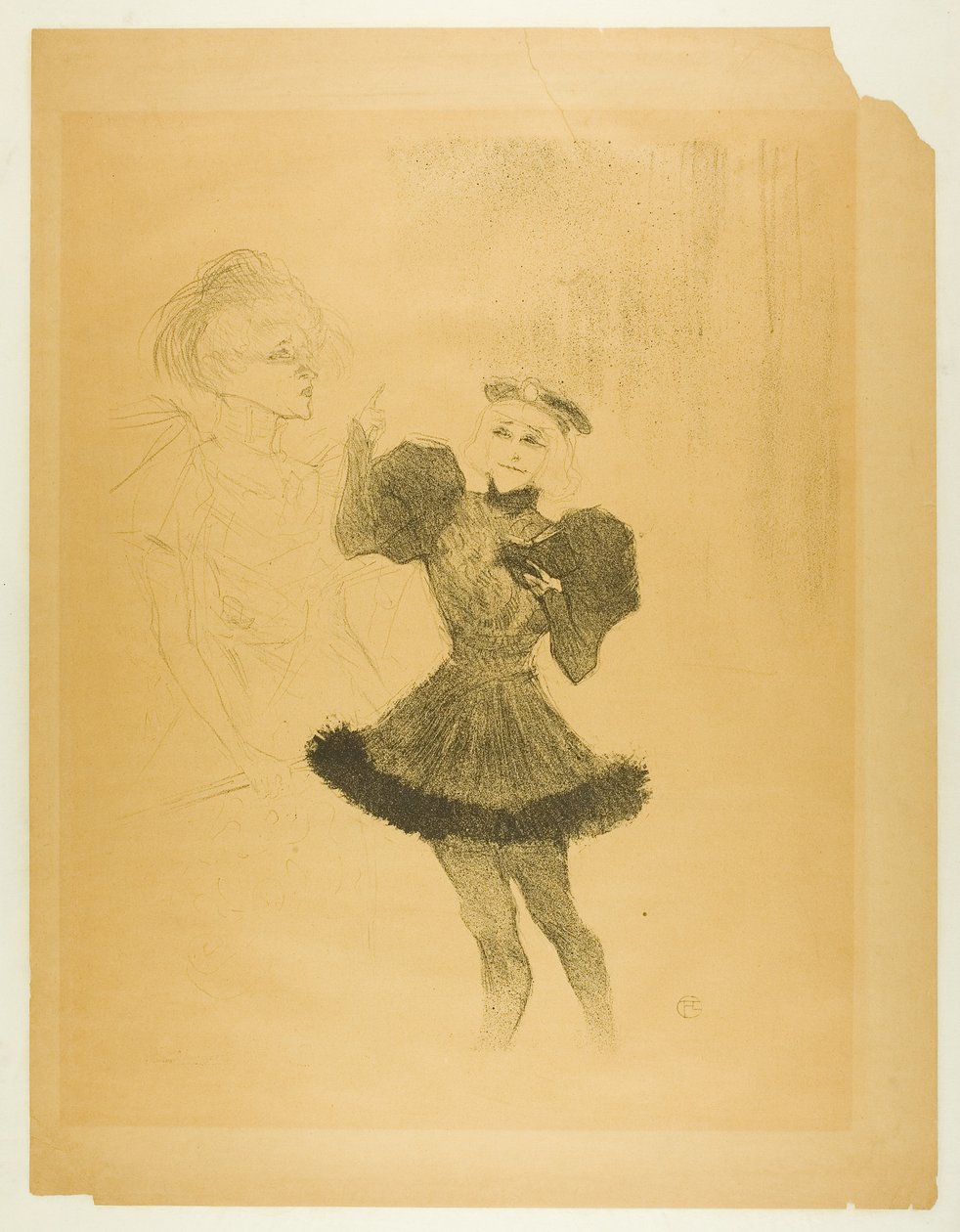 Lender und Lavallière, in Le Fils de L