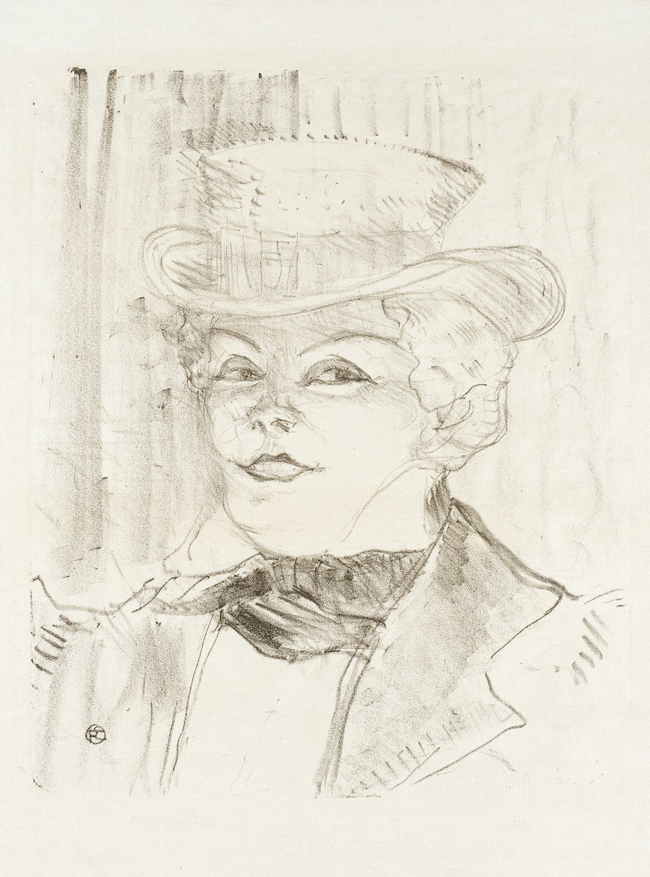 Madame Réjane von Henri de Toulouse-Lautrec