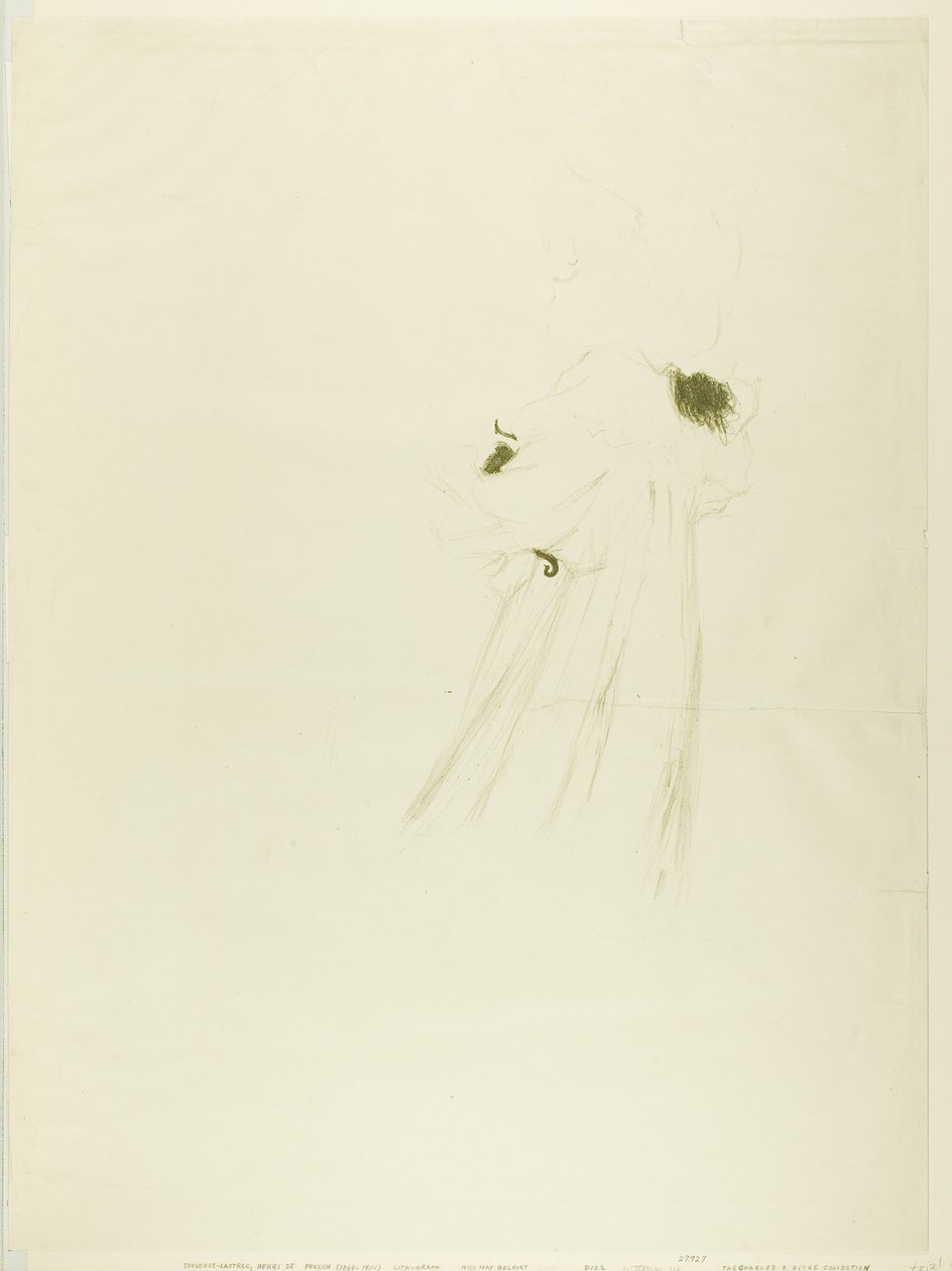 Miss May Belfort (große Platte) von Henri de Toulouse-Lautrec