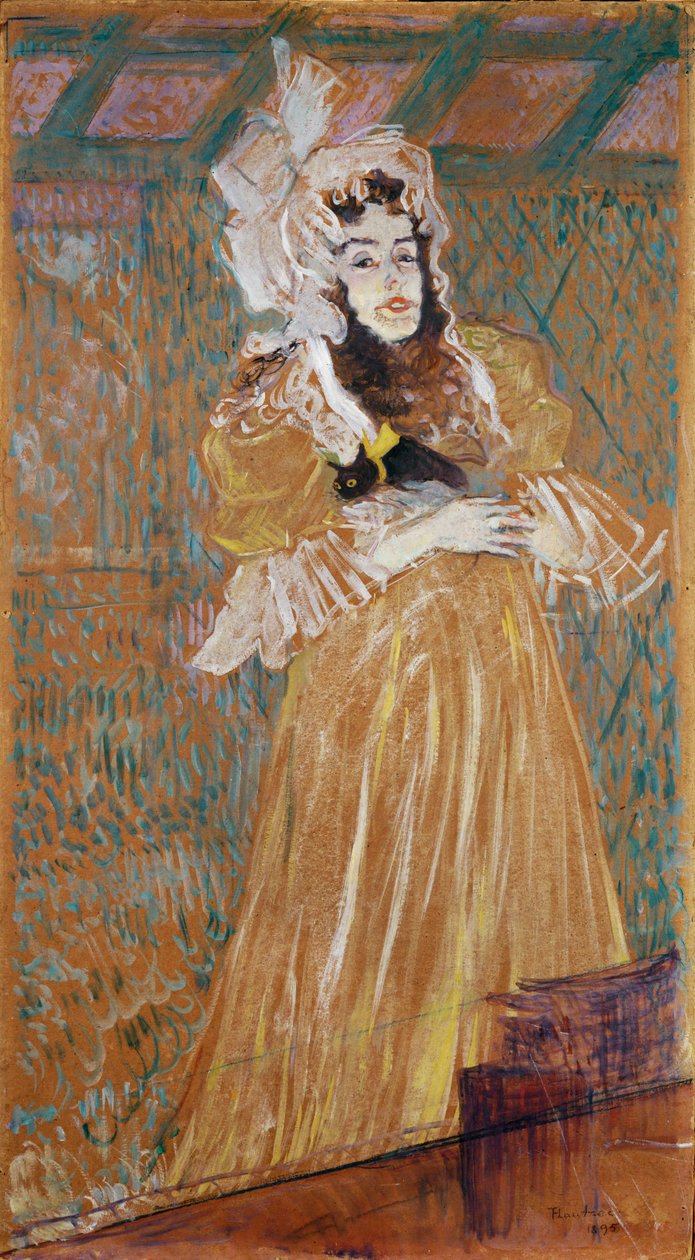 Miss May Belfort, Entertainerin von Henri de Toulouse-Lautrec