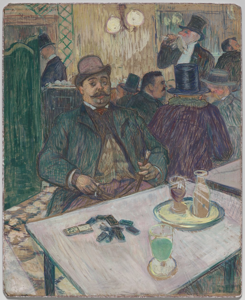 Monsieur Boileau im Café von Henri de Toulouse-Lautrec