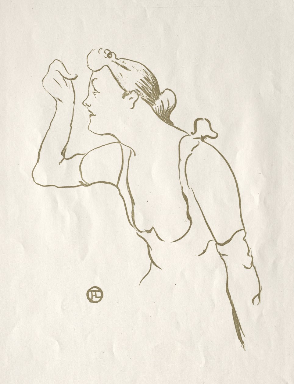 Paula Brébion von Henri de Toulouse-Lautrec