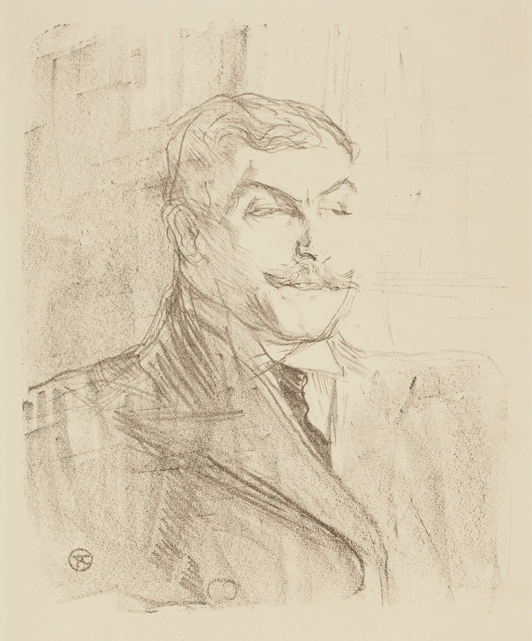 Porträt von Lucien Guitry von Henri de Toulouse-Lautrec