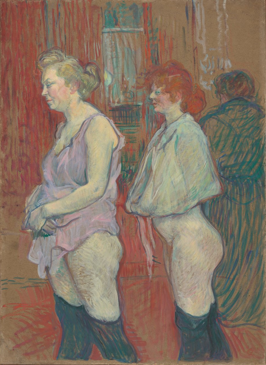 Rue des Moulins, 1894 von Henri de Toulouse-Lautrec