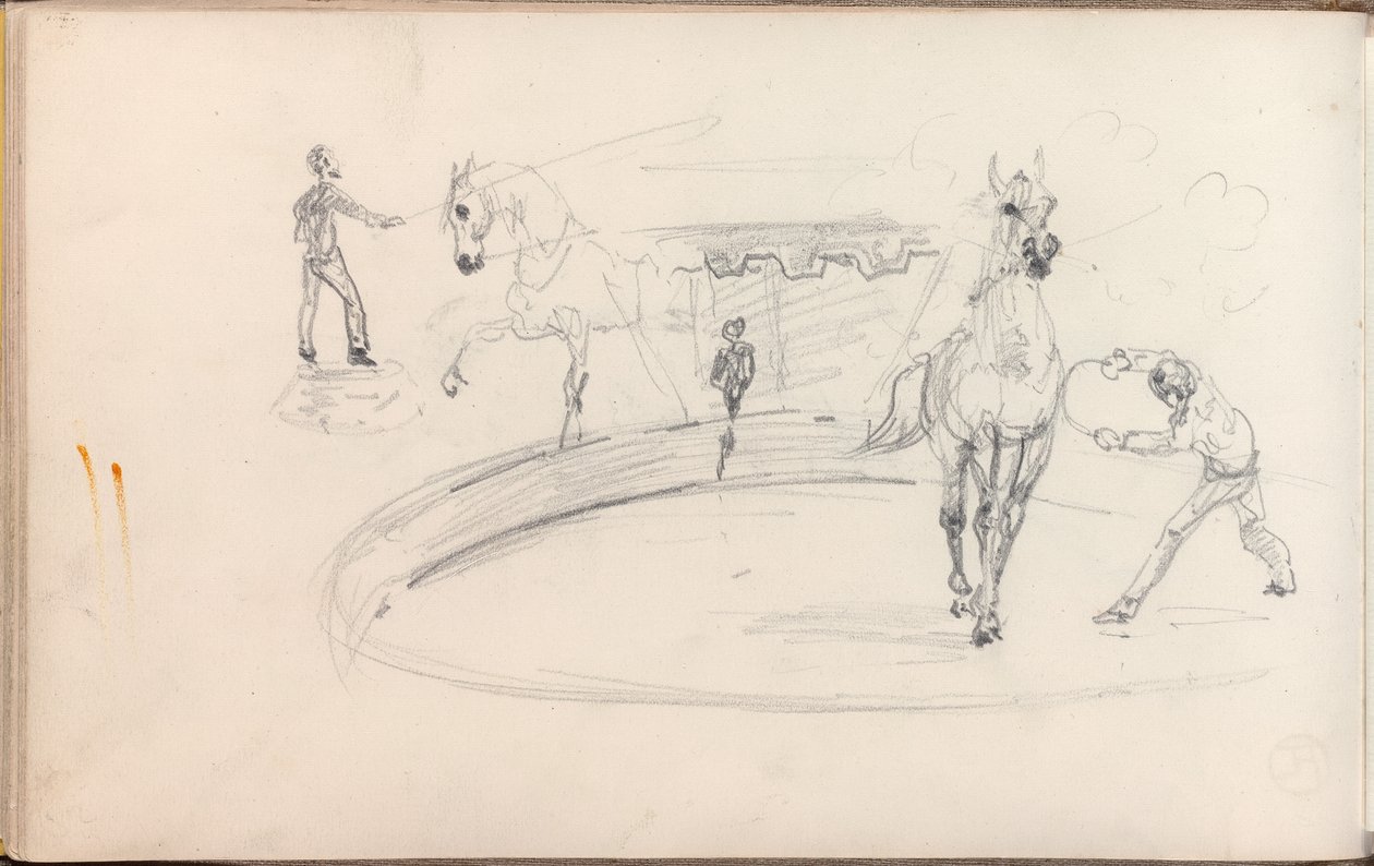 Skizzenbuch, 1880 von Henri de Toulouse-Lautrec