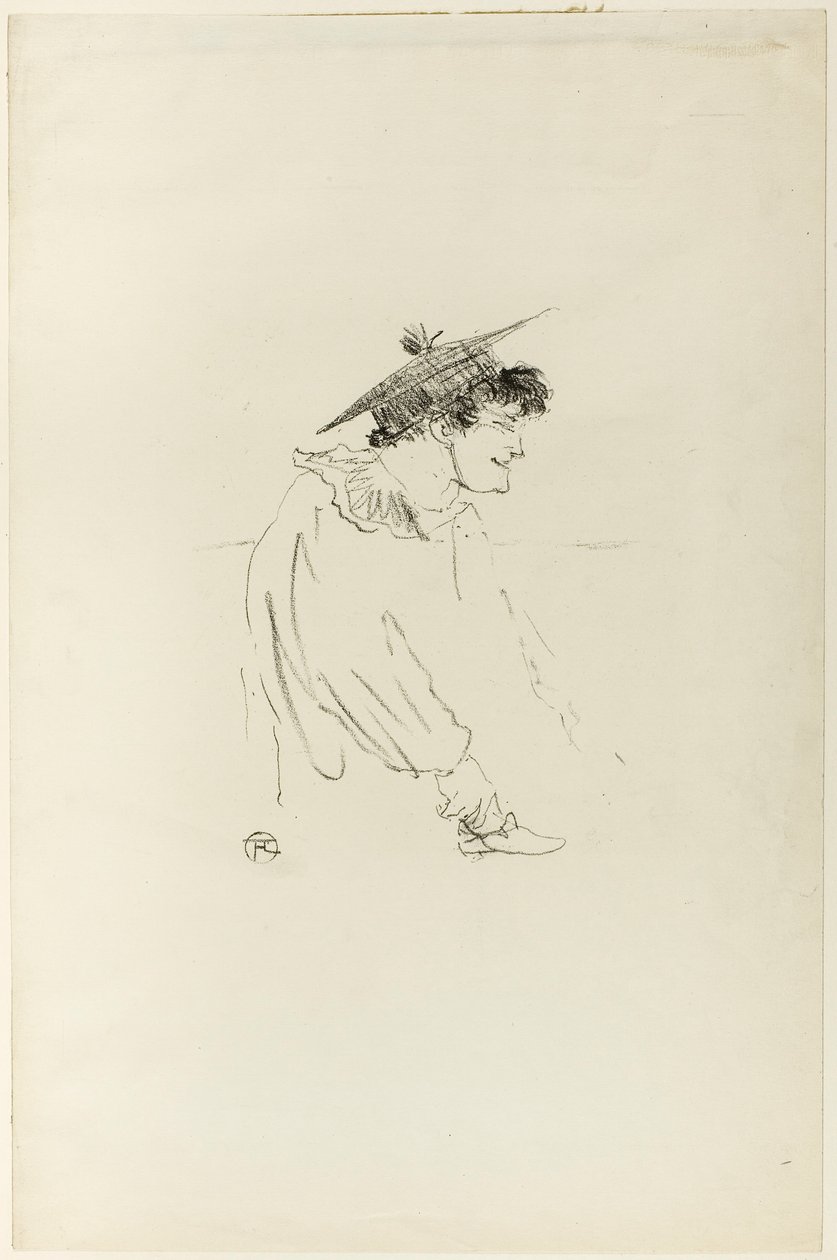 Kleines englisches Mädchen (Miss Dolly) von Henri de Toulouse-Lautrec