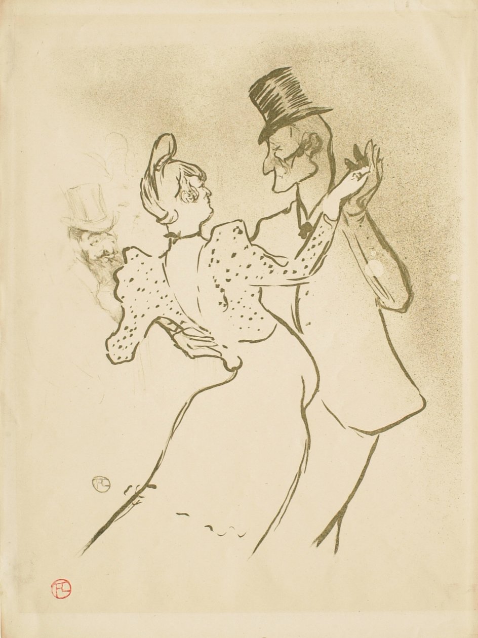 Der Vielfraß von Henri de Toulouse-Lautrec
