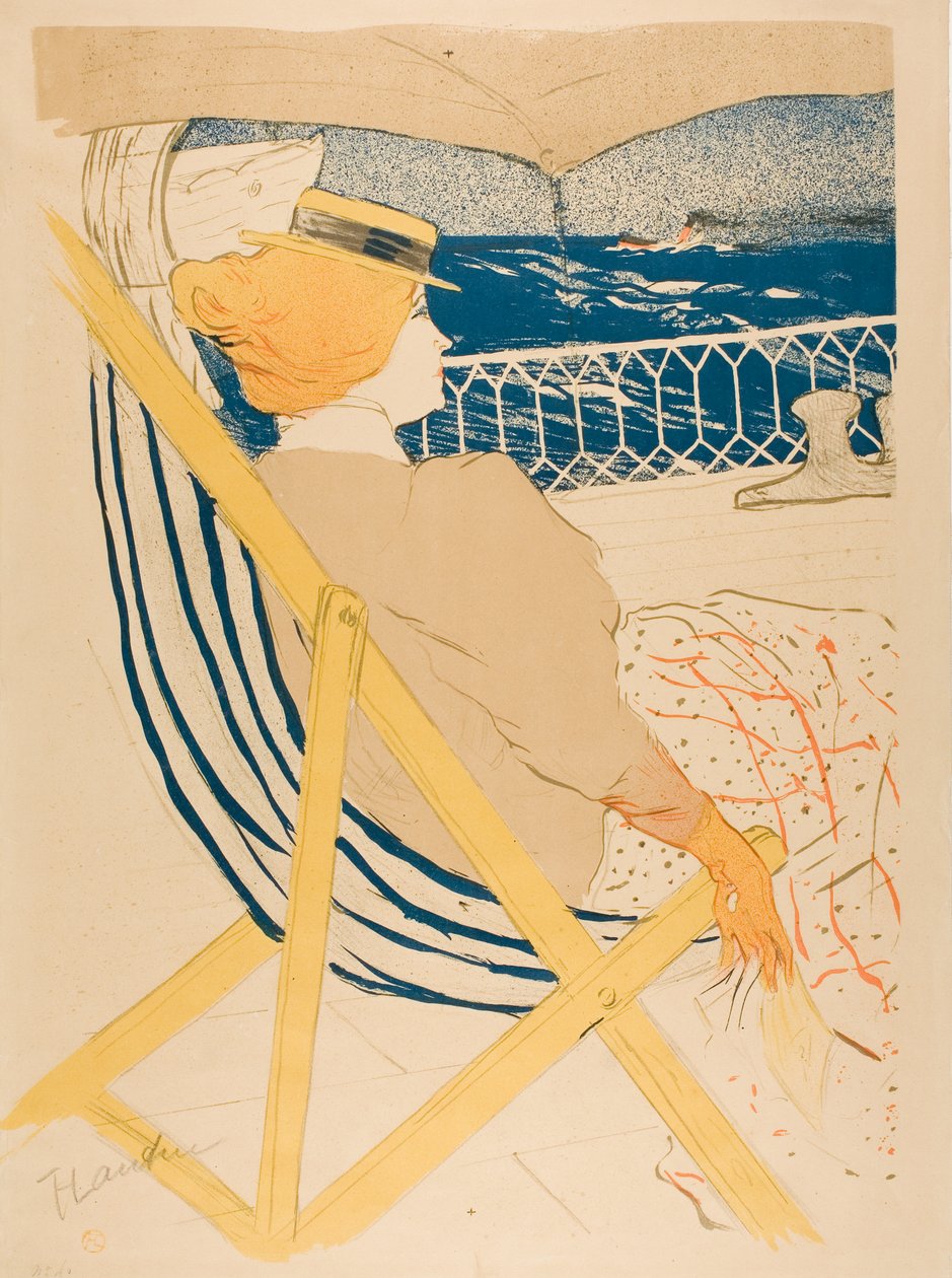 Der Passagier in Kabine 54—Kreuzfahrt von Henri de Toulouse-Lautrec
