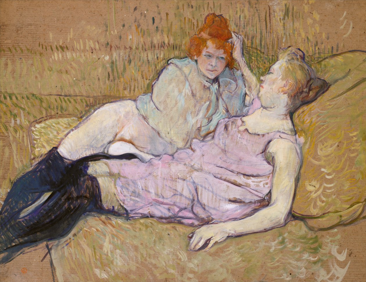 Das Sofa von Henri de Toulouse-Lautrec