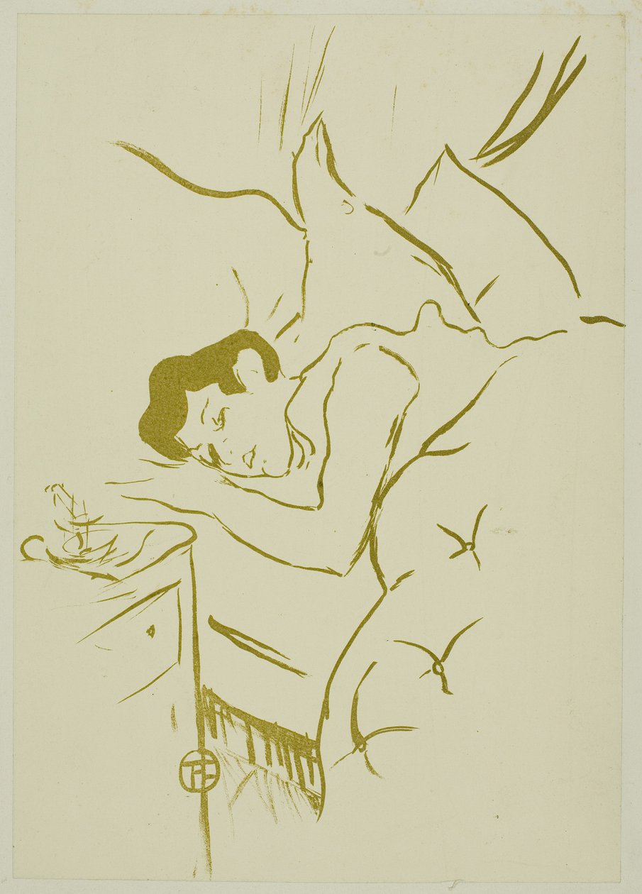 Dein Mund von Henri de Toulouse-Lautrec