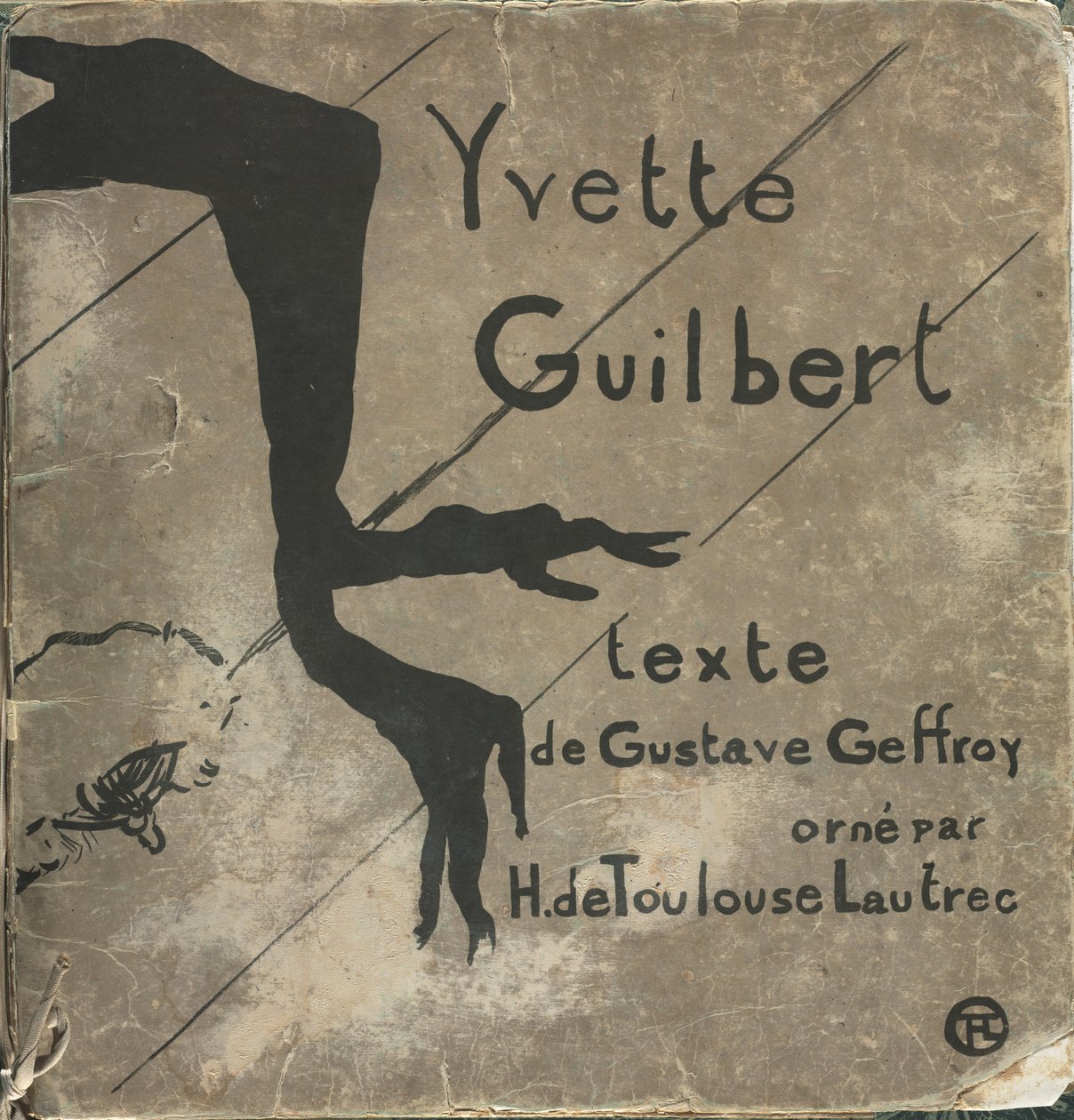 Yvette Guilbert - Französische Serie: Umschlag von Henri de Toulouse-Lautrec