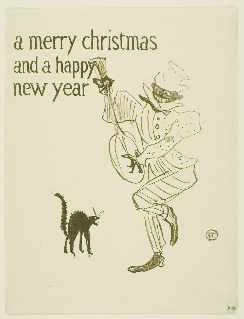 Fröhliche Weihnachten von Henri de Toulouse Lautrec