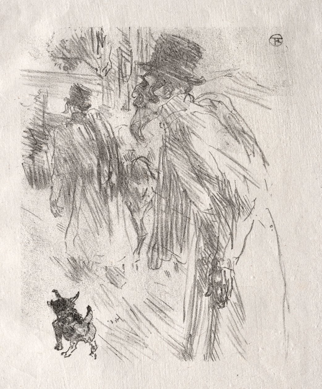 Am Fuß des Sinai: Die polnischen Juden, Karlsbad, 1898 von Henri de Toulouse Lautrec