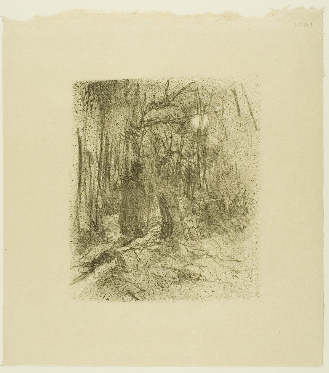 Busk-Friedhof, aus Au Pied du Sinaï von Henri de Toulouse Lautrec