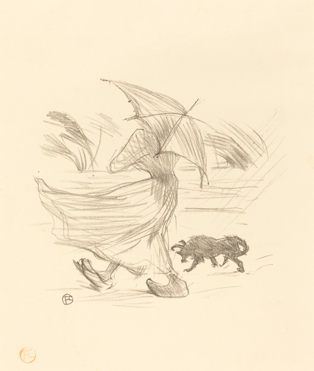 Was der Regen sagt von Henri de Toulouse Lautrec