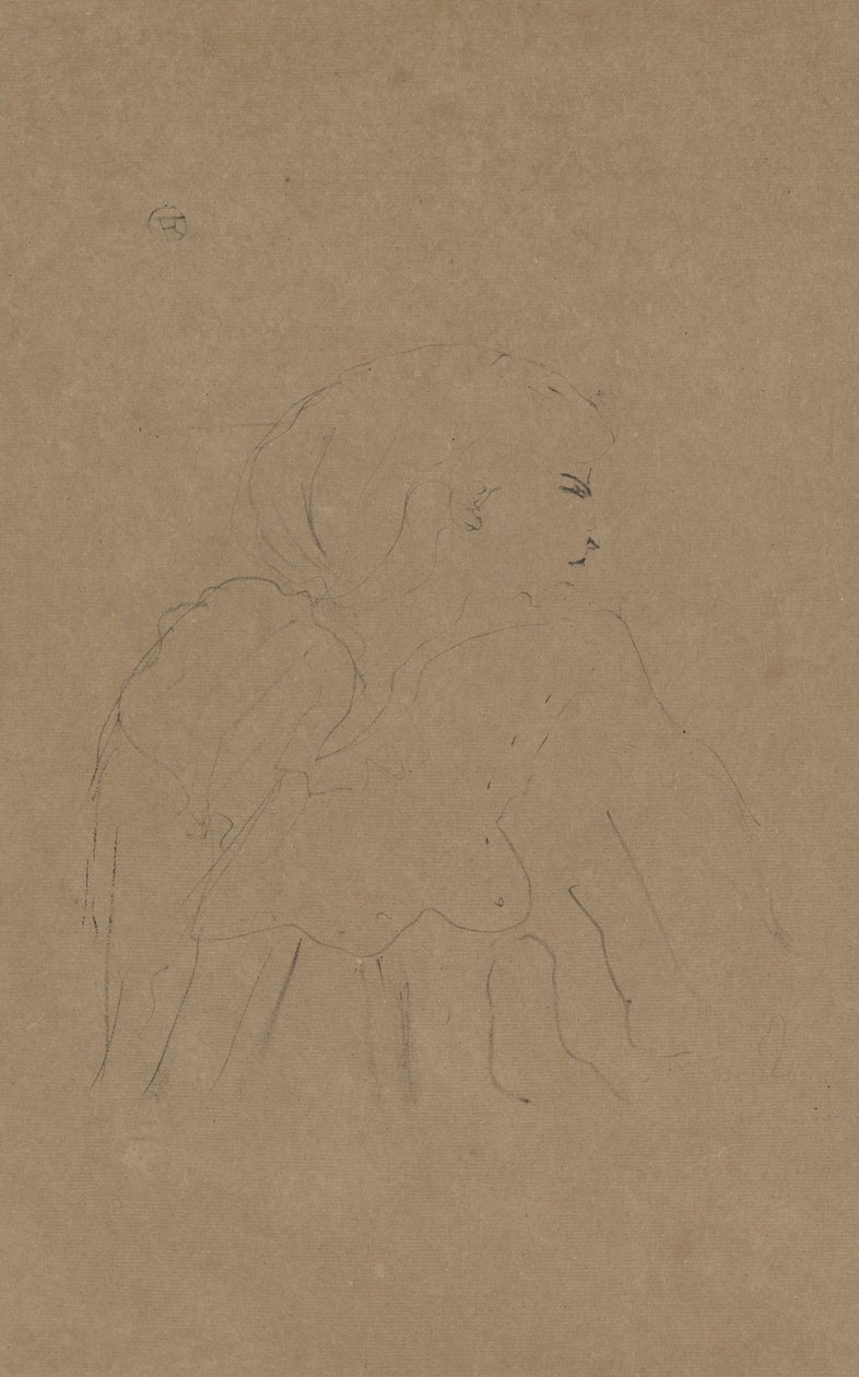 Jane Hading, 1898 von Henri de Toulouse-Lautrec: Kunstdruck