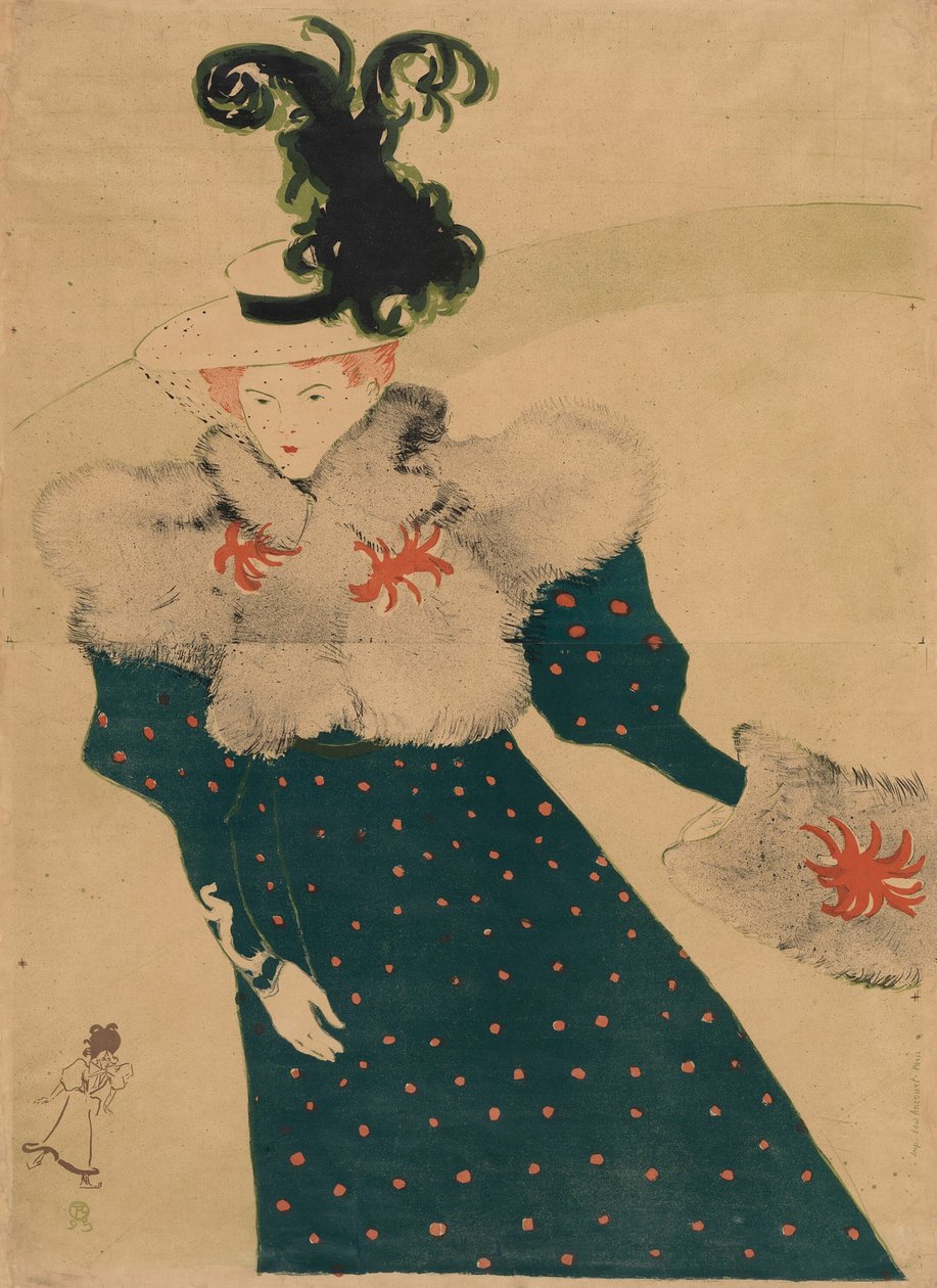 La revue blanche von Henri de Toulouse Lautrec