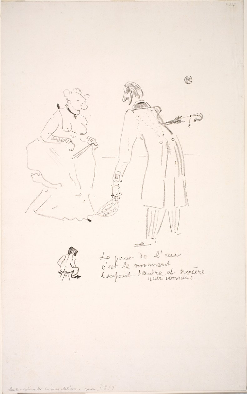 Das Neujahrskompliment von Henri de Toulouse Lautrec