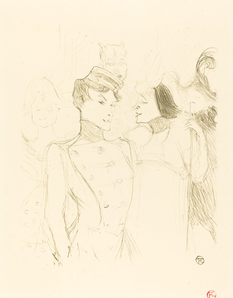 Lender und Lavalliere von Henri de Toulouse Lautrec