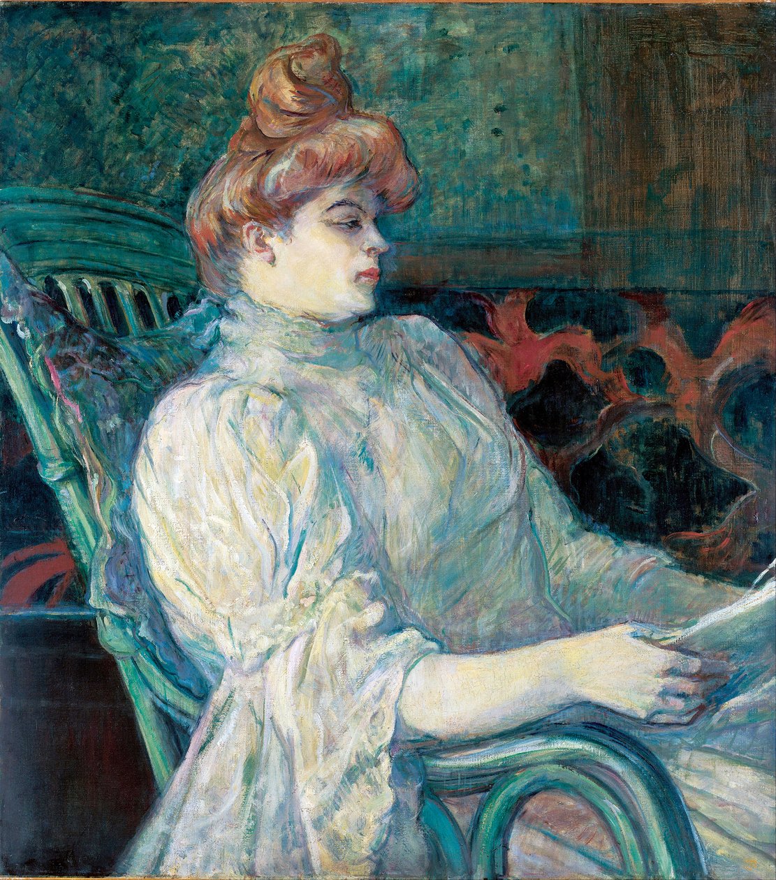 Madame Marthe X. in Bordeaux von Henri de Toulouse Lautrec
