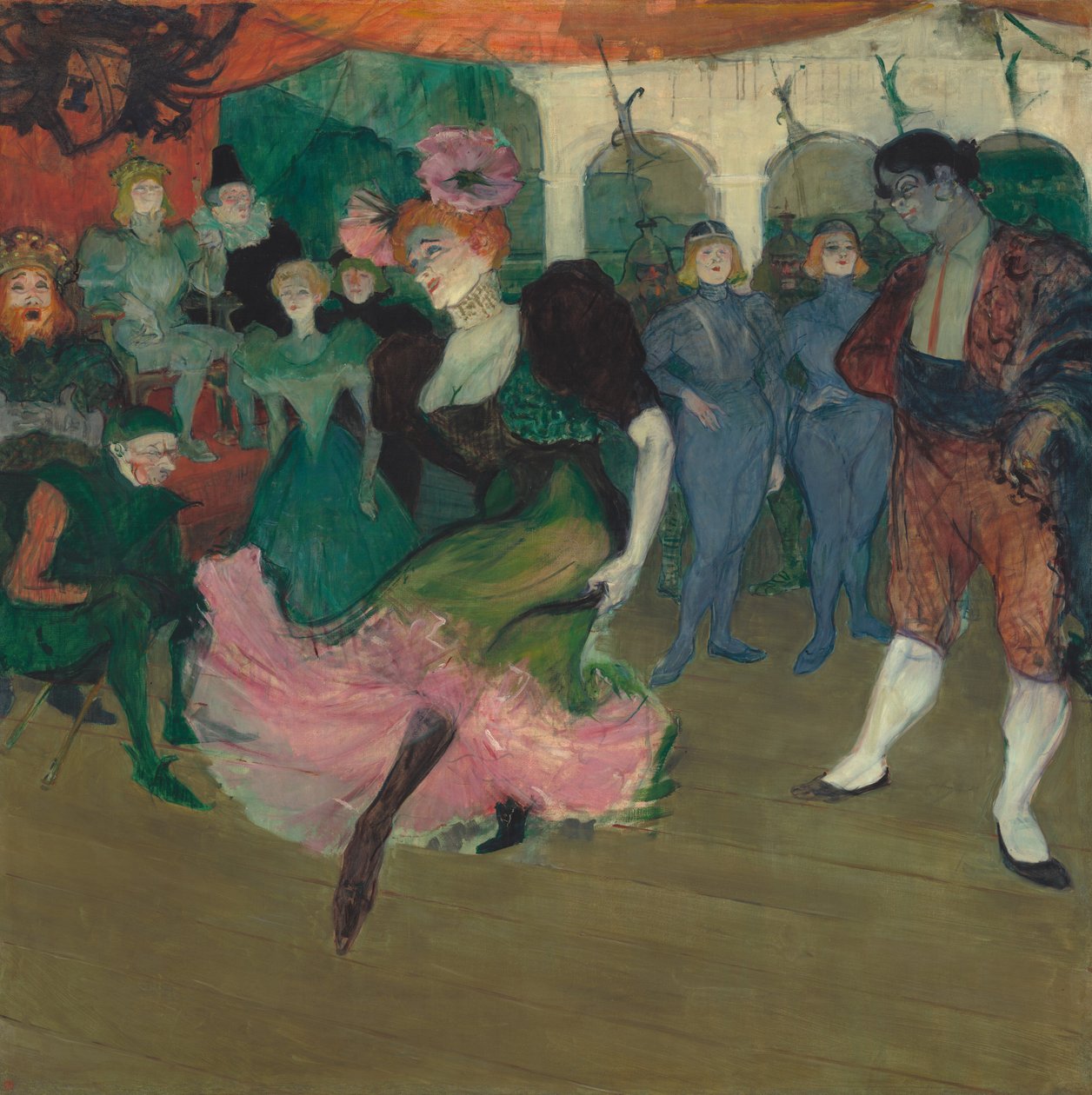 Marcelle Lender tanzt den Bolero in Chilpéric, 1895-1896 von Henri de Toulouse Lautrec