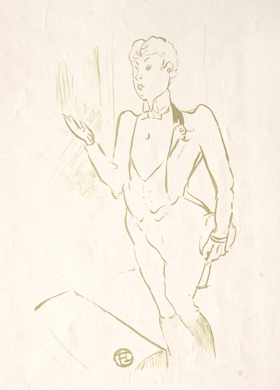 Mary Hamilton von Henri de Toulouse Lautrec