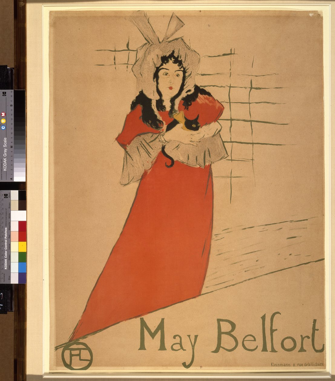 May Belfort, 1895 von Henri de Toulouse Lautrec