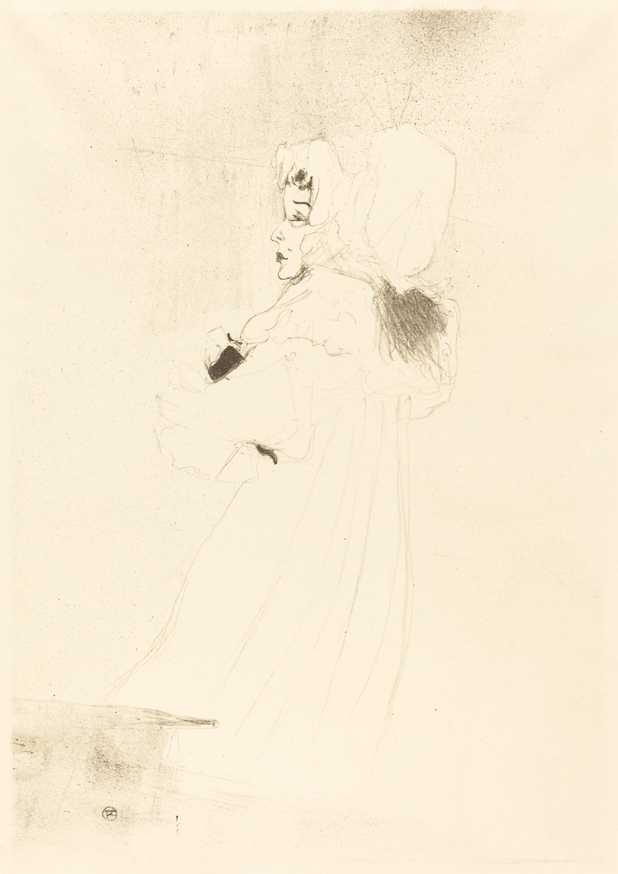 Miss May Belfort, große Platte von Henri de Toulouse Lautrec