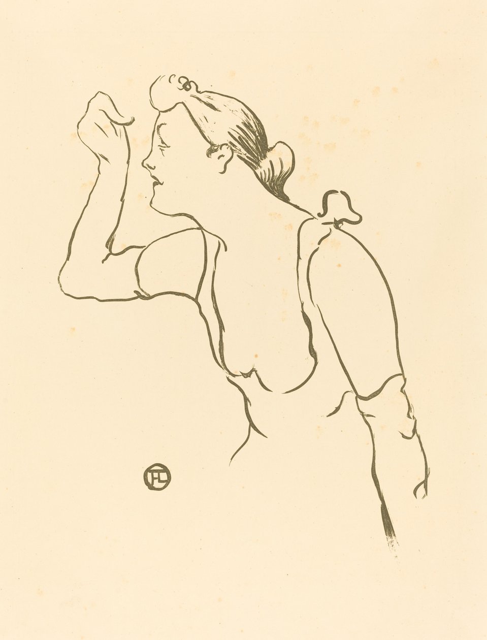 Paula Brébion von Henri de Toulouse Lautrec
